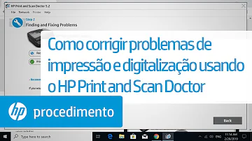 O que fazer quando a impressora HP não quer digitalizar?