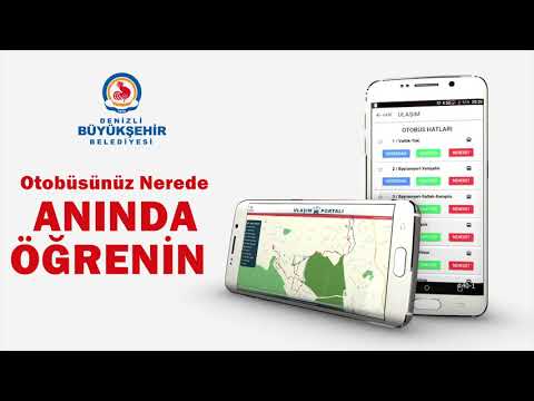 Denizli Büyükşehir Belediyesi Otobüsünüz Nerede uygulaması