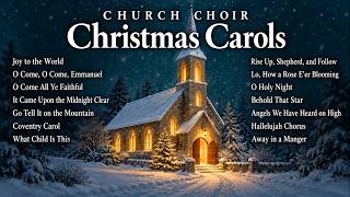 Christmas Carols by a Church Choir | Joy to the World & O Come, O Come, Emmanuel