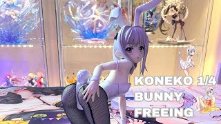 The Rarest 1/4 Bunny FREEing || Koneko Toujou 1/4 Bunny Unboxing/Review