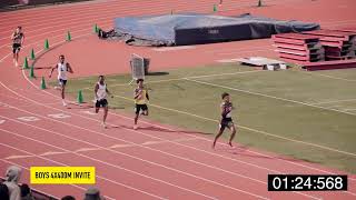 [2026 TF] ARCADIA DAY 2 BOYS 4x400M INVITE QUINCY WILSON (LQ)