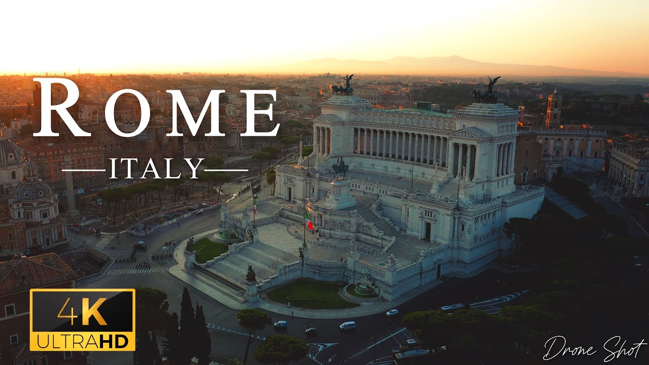 Rome 4K aerial