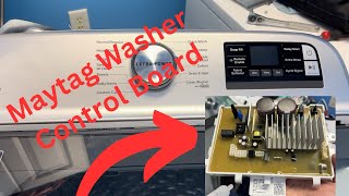 Famous How to Replace a Control Board for a Maytag Washer Model MVW7232HW0 #washingmachine #diy #useful Profile