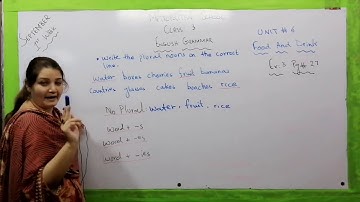 Metropolitan School Week 1 Class 3 English Lesson