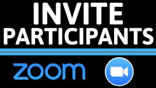 How to invite people zoom meetings? in this tutorial, i show you
participants a meeting. we'll go over where find the butt...