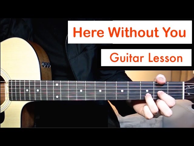 3 Doors Down - Here Without You | Guitar Lesson (Tutorial) Chords class=