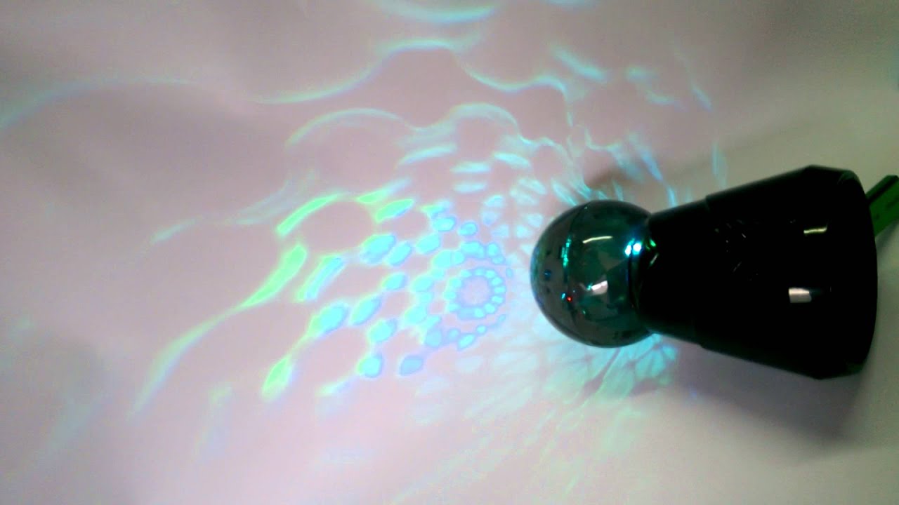 Шар проектор портативная колонка с цветомузыкой TO-779