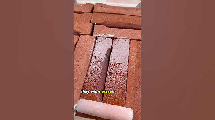 Placing Brick Slips #mason #bricklayer #satisfying #bricks
