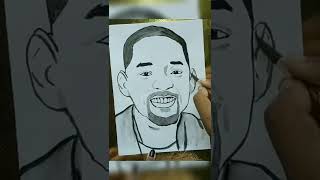 Will Smith | Portrait Painting | Real-Time Drawing | How to Draw | Realistic Painting | Time Lapse