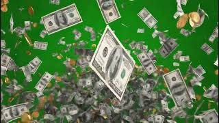 Cinematic Money Explosion Green Screen VFX: Epic Cash Blast Overlay Free Download