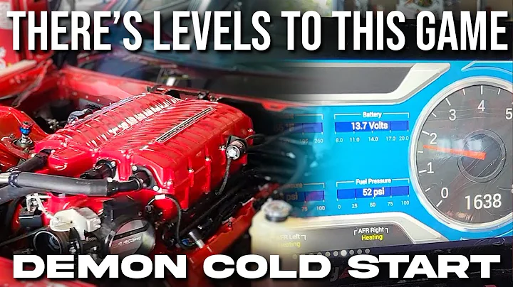 My DEMON has been REBORN! Whipple Dodge Demon Cold...