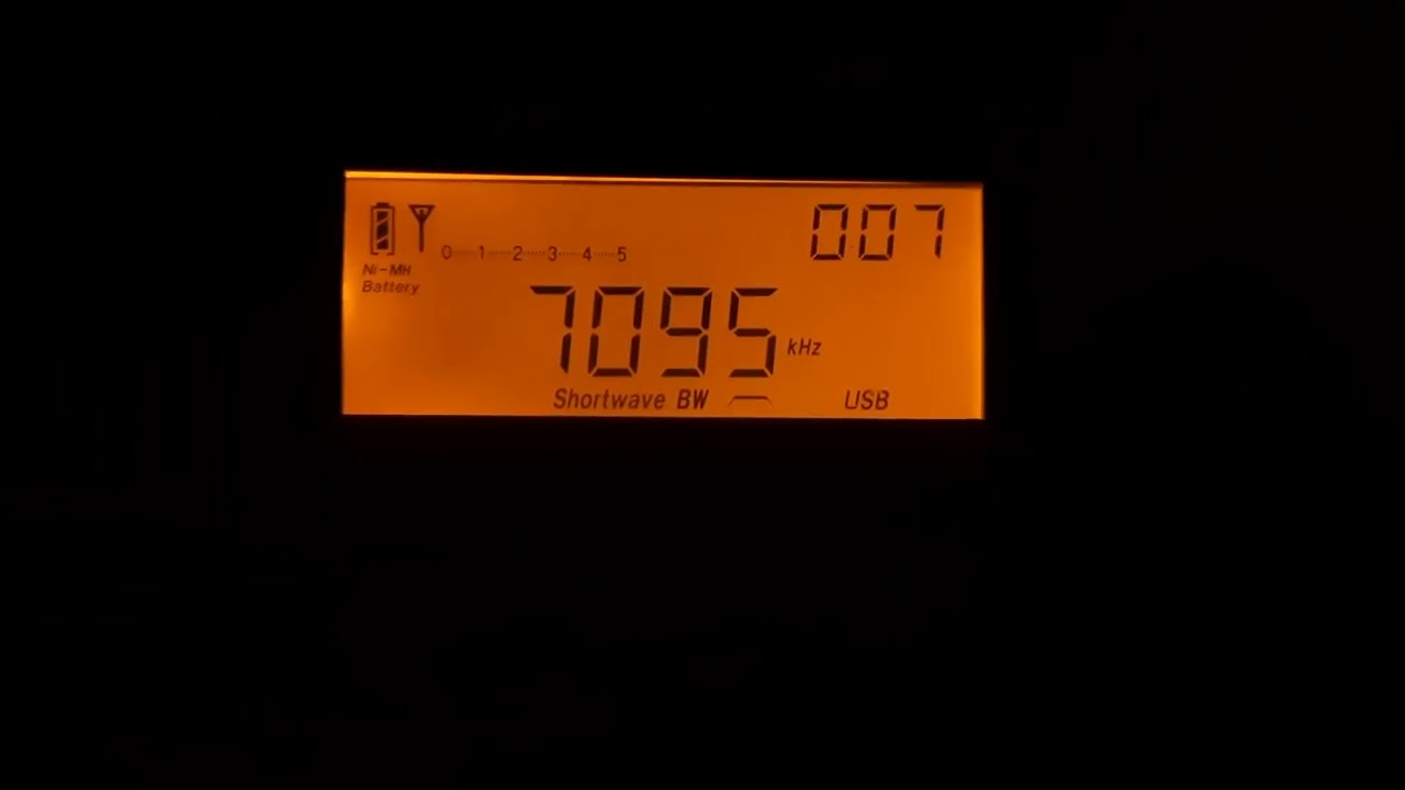 40m ham radio DX, ubitx testing without antenna, 