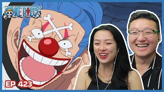 BUGGY IS BACK!! | One Piece Episode 423 Couples Reaction & Discussion