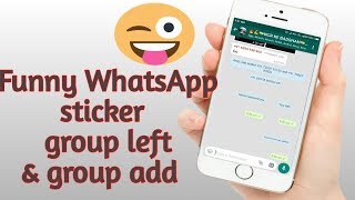You left & Admin removed you Stickers | Funny WhatsApp Stickers screenshot 1