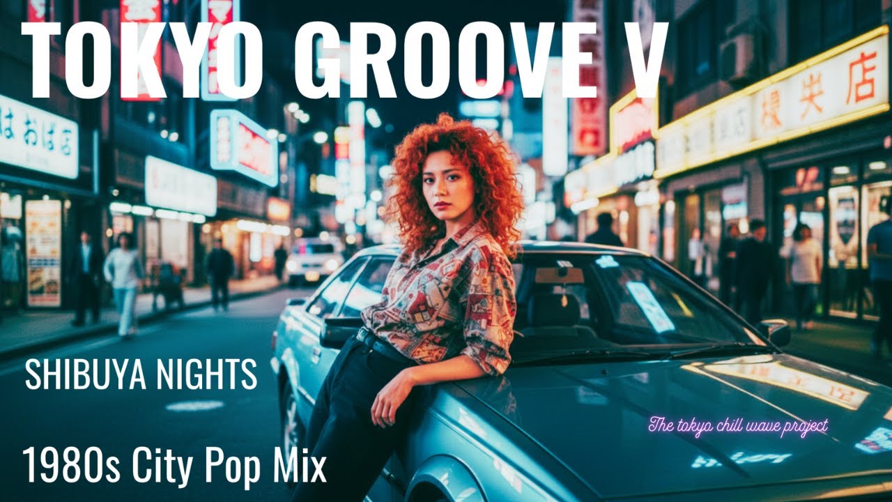 T O K Y O N I G H T C A L M 🌙80s JAPANESE City Pop / Synthwave & Chill Mix 🎵【Album 5】