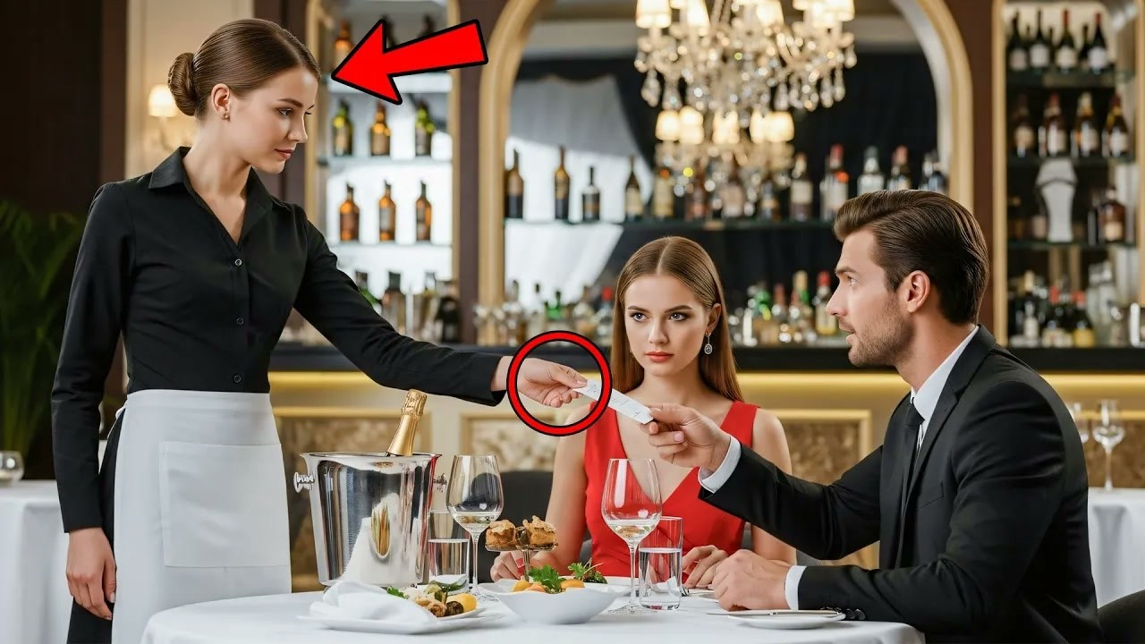 A Waitress Slips a Note to a Billionaire—His Wedding Is Off by Midnight