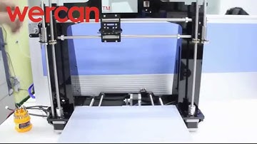 step19 Assemble the X&Z axis on the printer   prusa I3 M201