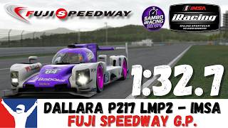 iRacing LMP2 Fuji Guide 1:32.7 Dallara P217 LMP2 Fuji Track Guide screenshot 4