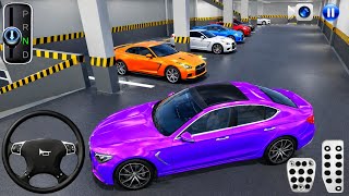 NEW Purple Mercedes G63 STUCK in Parking Building 😱🚗 | Police Car vs Ambulance 🚔🚑 | 3D Driving Class screenshot 1