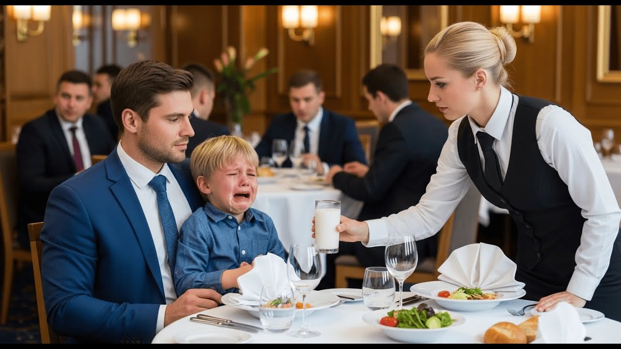 Fiul Miliardarului Plângea Neîncetat — Până Când Chelnerița a Spus Adevărul