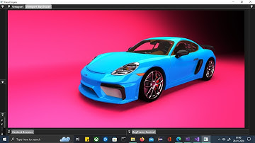 Rendering a car with my own path-tracer