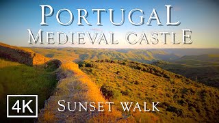 Medieval castle walking tour: CASTELO MELHOR, Douro Region - GUARDA - PORTUGAL - ASMR [4K 60fps] screenshot 3