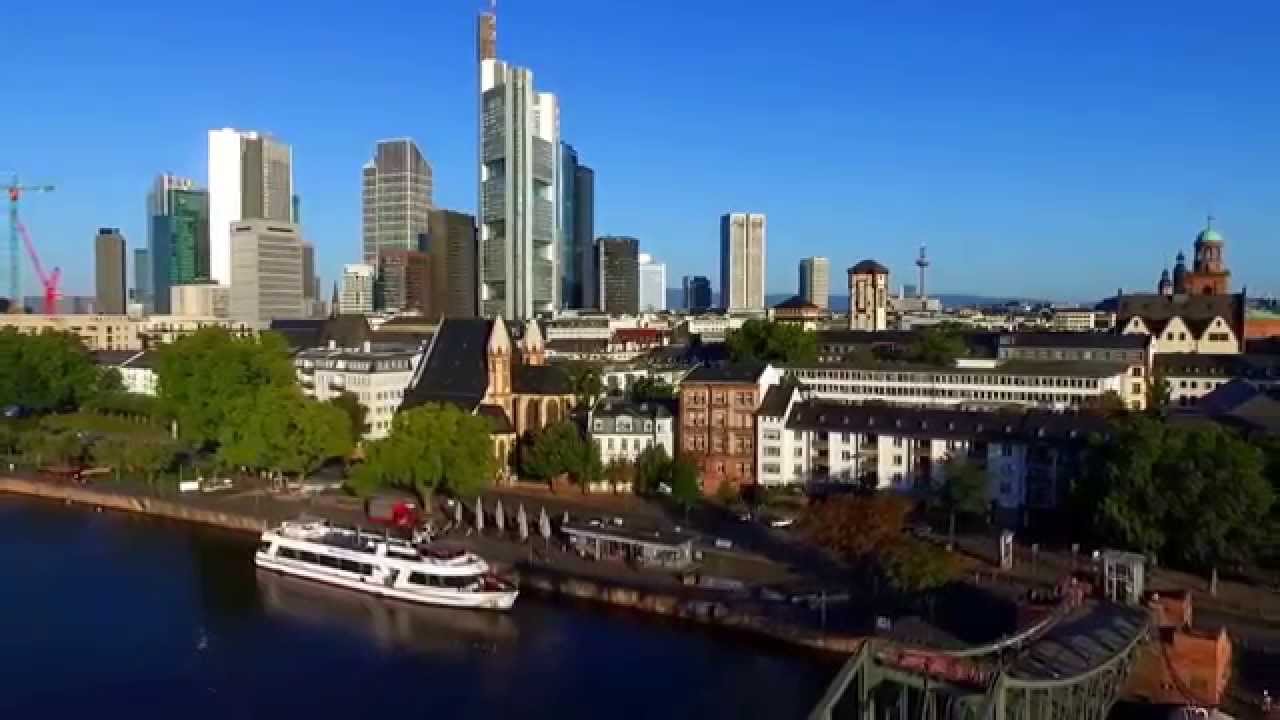 Frankfurt am Main von oben - YouTube Frankfurt am Main von oben - YouTube