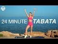 تمرين تاباتا لمدة ٢٤ دقيقة كامل الجسم بدون معدات مع Growingannanas 