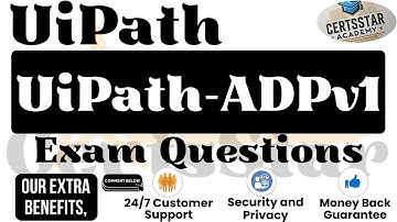 UiPath Automation Developer Professional v1 Exam | UiPath-ADPv1 Exam Questions