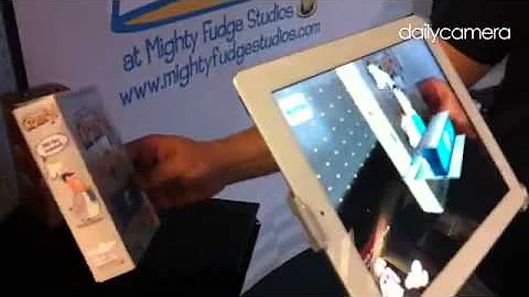 Pat Mallek of Mighty Fudge Studios with a new 3D t...