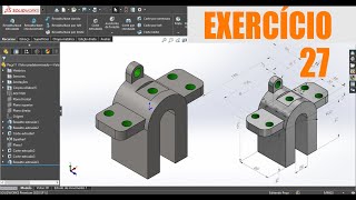 SOLIDWORKS PARA INICIANTES - EXERCÍCIO 27