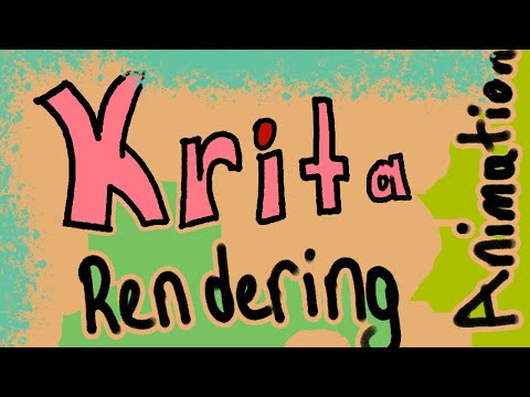How to Render animations in Krita