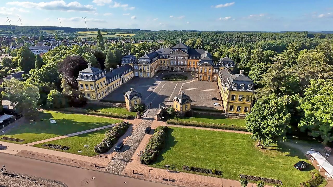 Schönes Bad Arolsen mit Residenzschloss