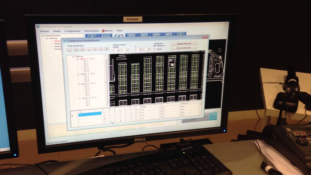 Parkhelp Puerto Venecia Lighting software