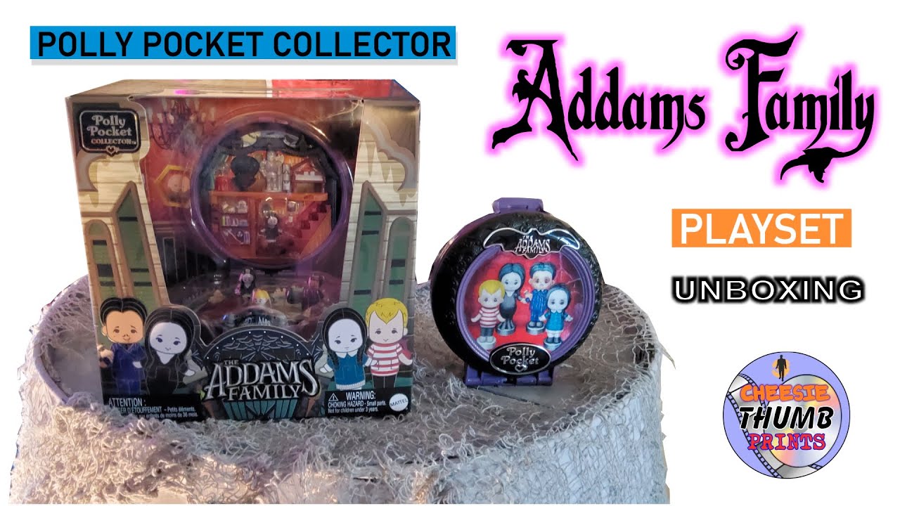 Addams Family Polly Pocket Collector Playset