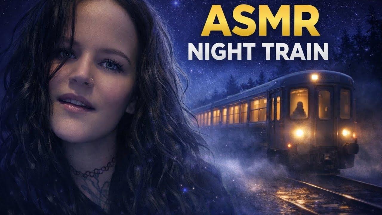 Ночной поезд 🌙 Расслабляющая ASMR-сказка для сна