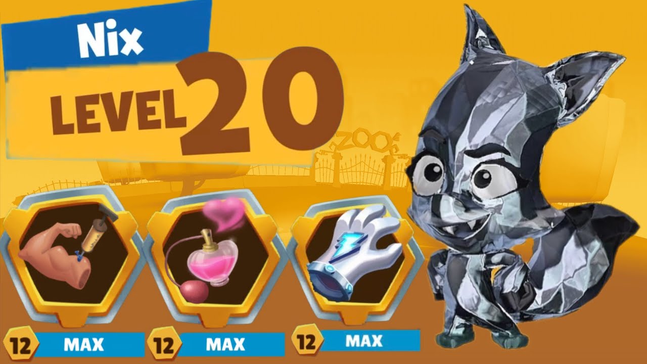 Solo Nix Maxed Level 20 | Zooba Gameplay