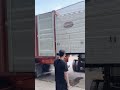 How to load the thermoforming machine into the container?