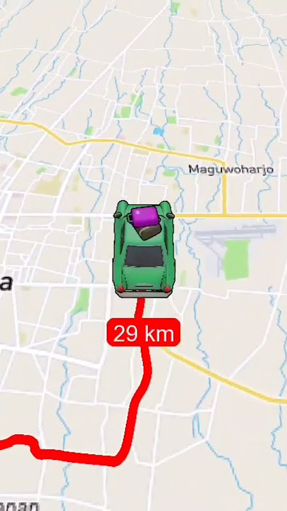RUTE  PETA PERJALANAN JOGJA-KLATEN #jogja #klaten #peta