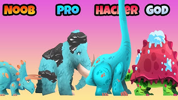 Dino bash - NOOB vs PRO vs HACKER vs GOD