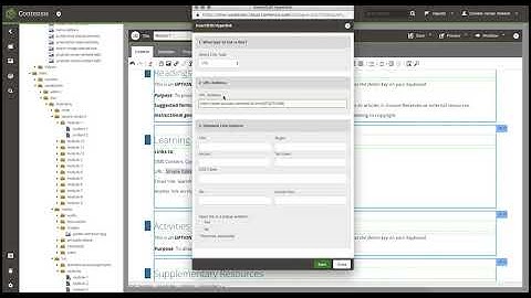 Adding a ‘CMS Content’ Link