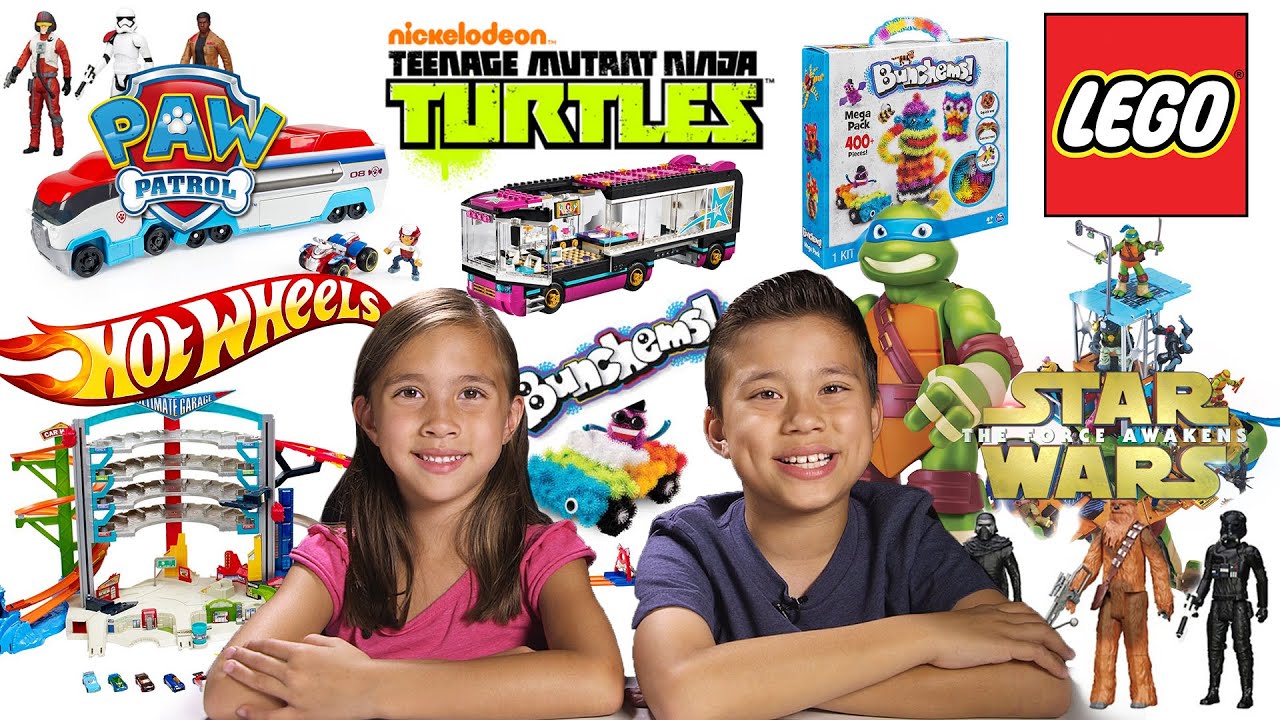 skits aadi MEGA TOY REVIEW & UNBOXING! LEGO, Hot Wheels, TMNT, Star Wars, Paw Patrol, and more!