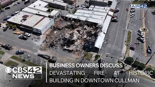Community rallies after fire destroys Cullman businesses