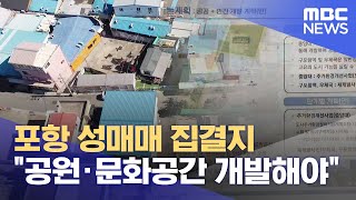 포항 성매매 집결지, &quot;공원·문화공간 개발해야…