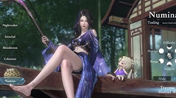 Sword of Justice Character Creation Mobile Version