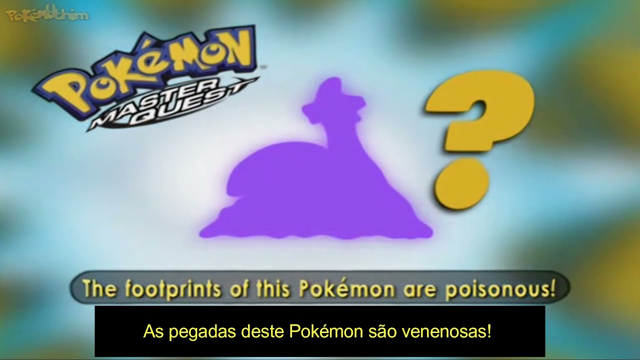 Quem será esse pokemon?