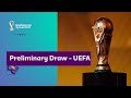 Preliminary Draw – UEFA | FIFA World Cup Qatar 2022