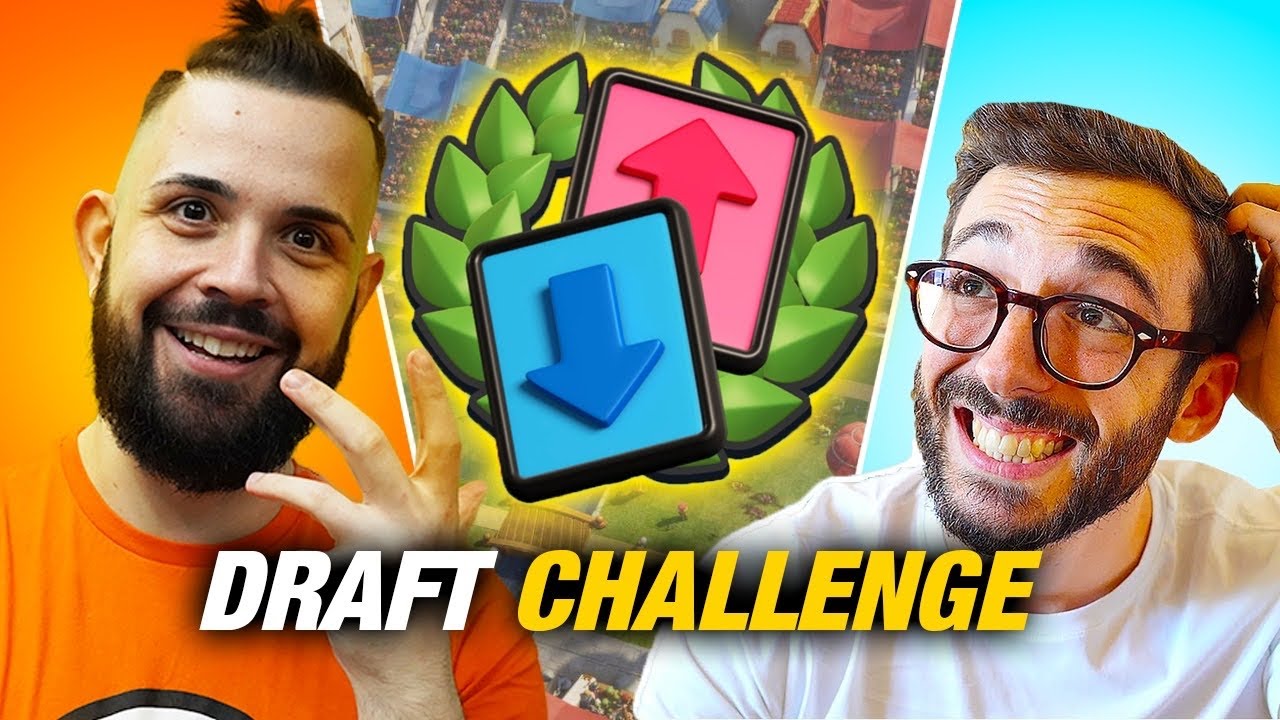 MURRY mi Sfida nella DRAFT CHALLENGE... Poverino!  - CLASH ROYALE