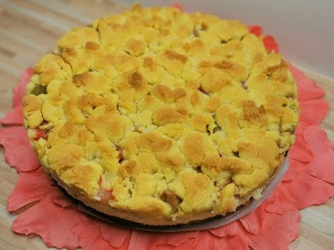 Video: Zarter Rhabarberkuchen