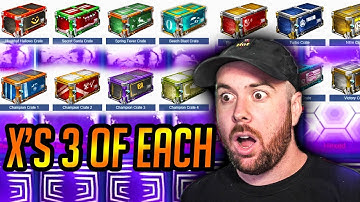 Opening 3 of EVERY CRATE EVER in ROCKET LEAGUE!